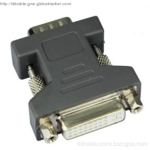 DVI 24+5 Female to VGA Male Adapter